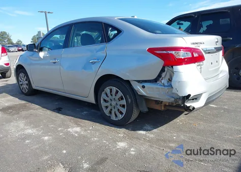 2016 Nissan Sentra Fe+ S/S/Sl/Sr/Sv z USA, uszkodzony, nr VIN 3N1AB7AP9GY243750